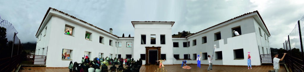 Vista panorámica de la propuesta de intervención en el Hogar las Carabelas.