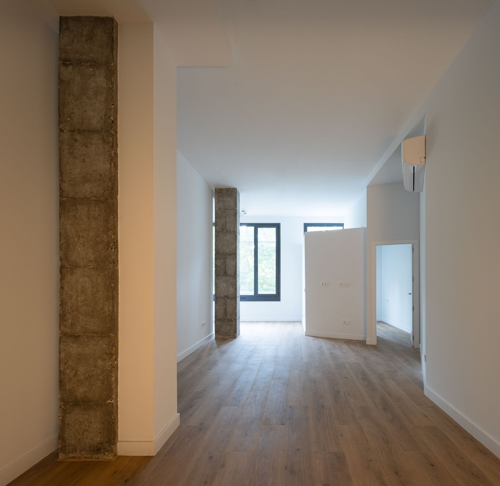 Fotografía de Viviendas Abaúco Nervión, Sevilla, obra de Estudio Curtidores, realizada por Fernando Alda.